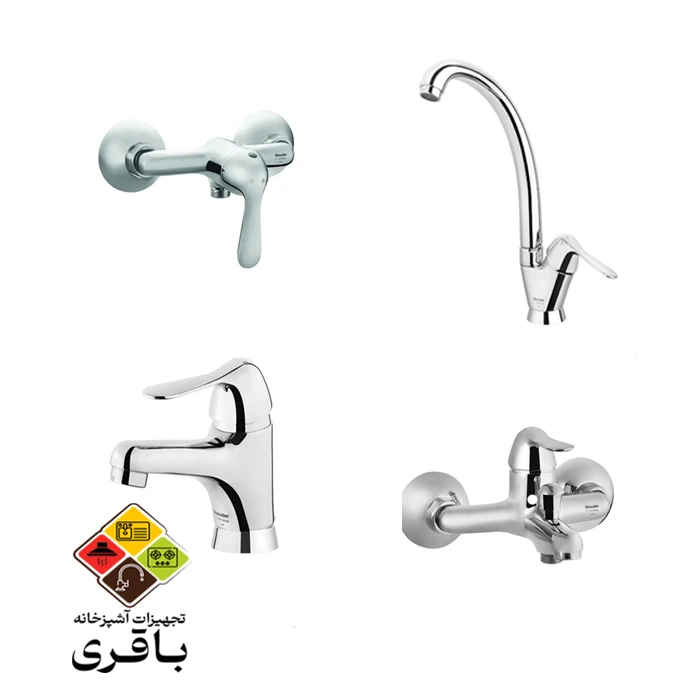 ست شیرآلات شودر مدل اکو — تصویر ۲