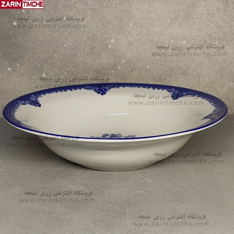 کاسه سالاد چینی زرین مدل فلورانس