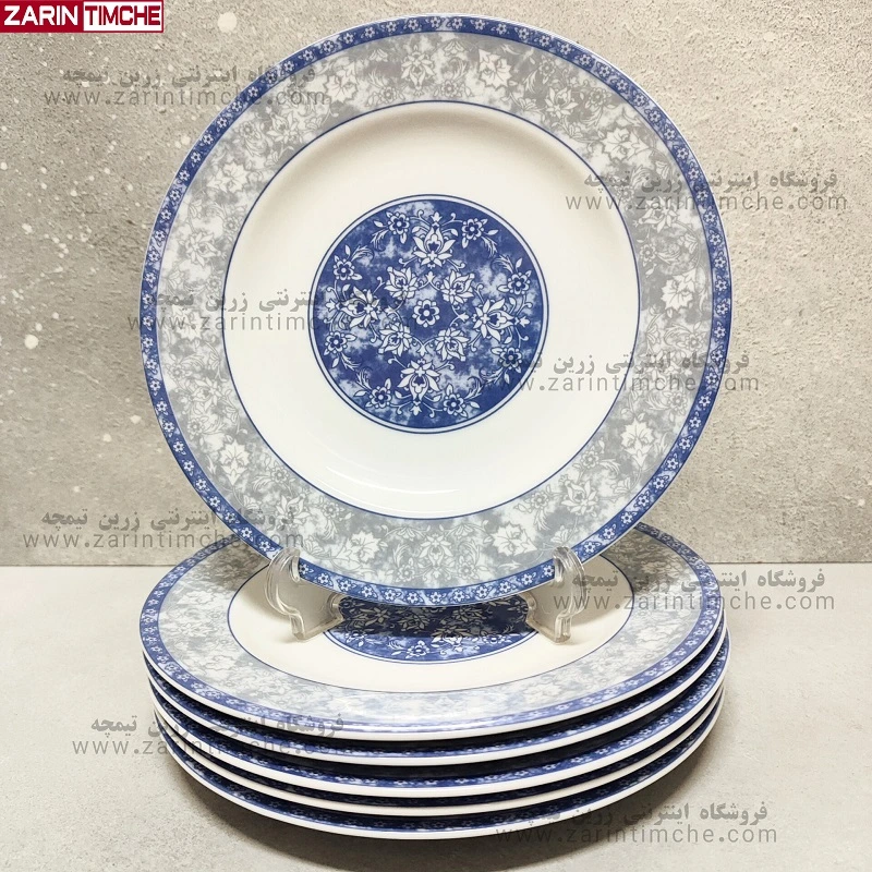 پیش دستی میوه خوری چینی زرین مدل اصفهان
