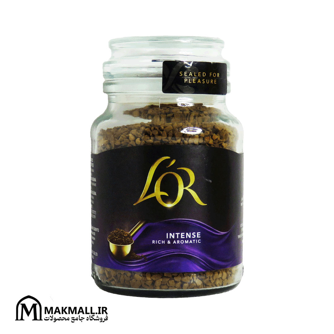 قهوه فوری لور اینتنس ۱۰۰ گرمی(گلد) | L’OR Intense Instant Coffee 100g — تصویر ۲