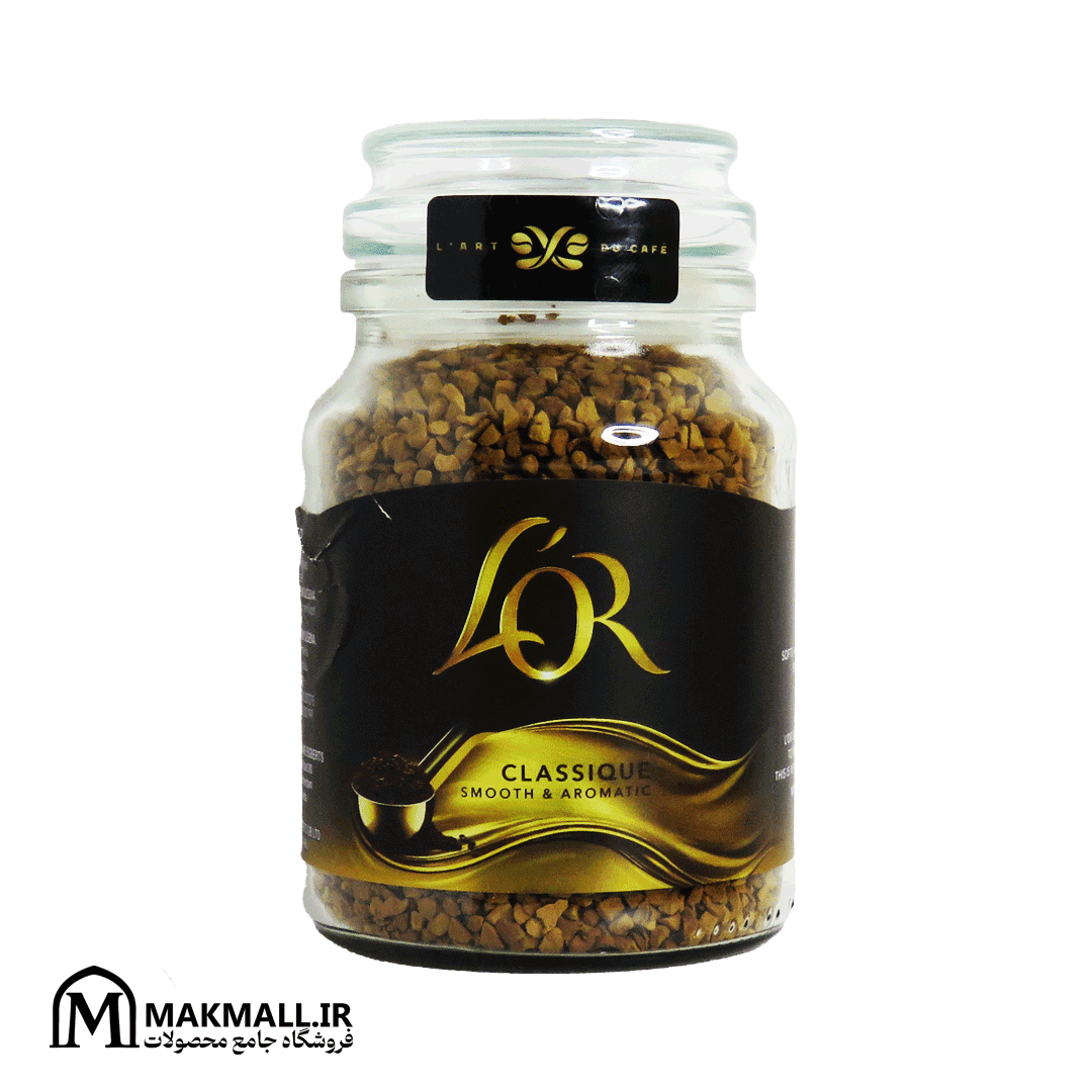 قهوه فوری لور گلد کلاسیک ۱۰۰ گرمی | L’OR Gold Classique Instant Coffee 100g — تصویر ۲