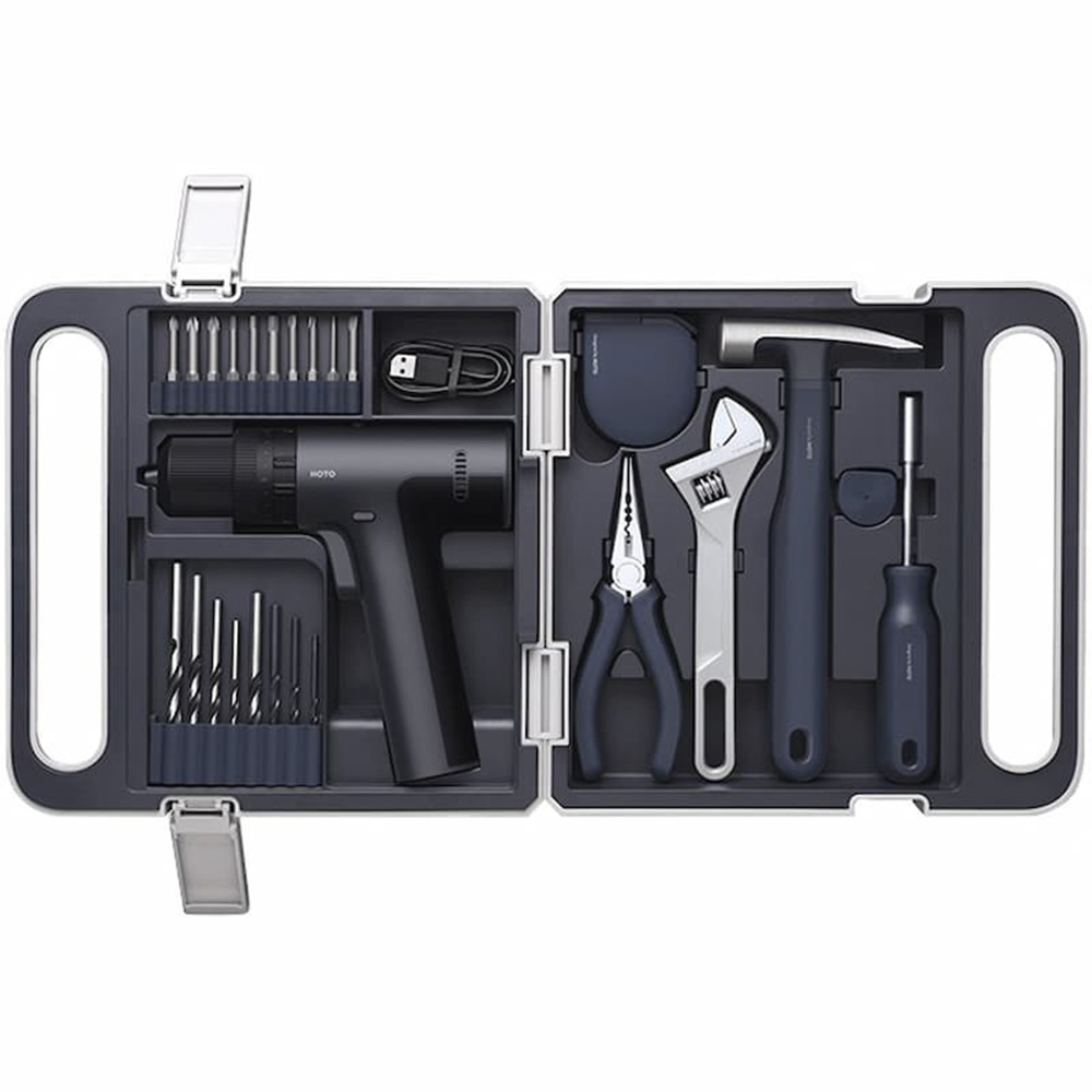جعبه ابزار هوتو HOTO 12V Brushless Drill Tool QWDZGJ002