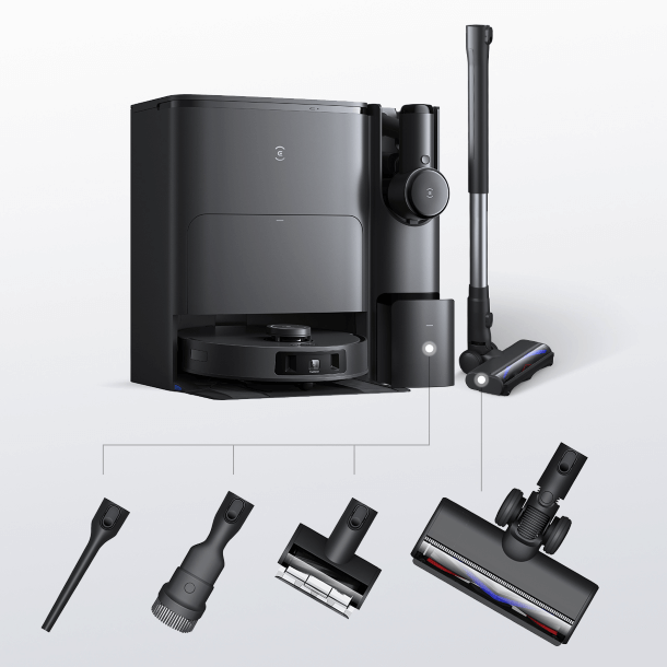 جارو رباتیک هوشمند Ecovacs مدل T30s Combo COMPLETE — تصویر ۵