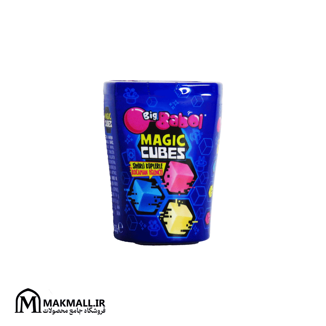 آدامس بیگ بابل مجیک کیوبز ۲۵ گرمی | Big Babol Magic Cubes Gum 25g