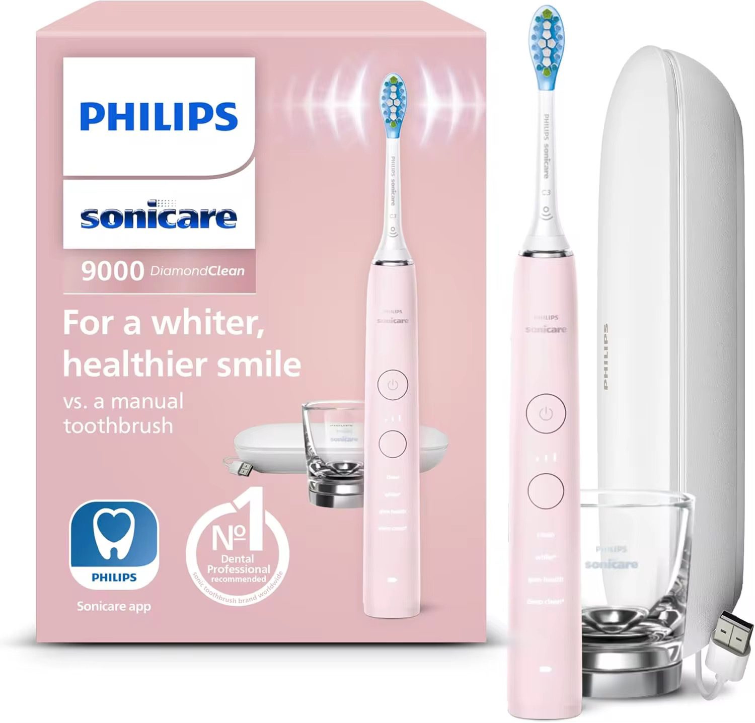 مسواک برقی فیلیپس سری 9000دیاموندکلین مدل hx9912/36