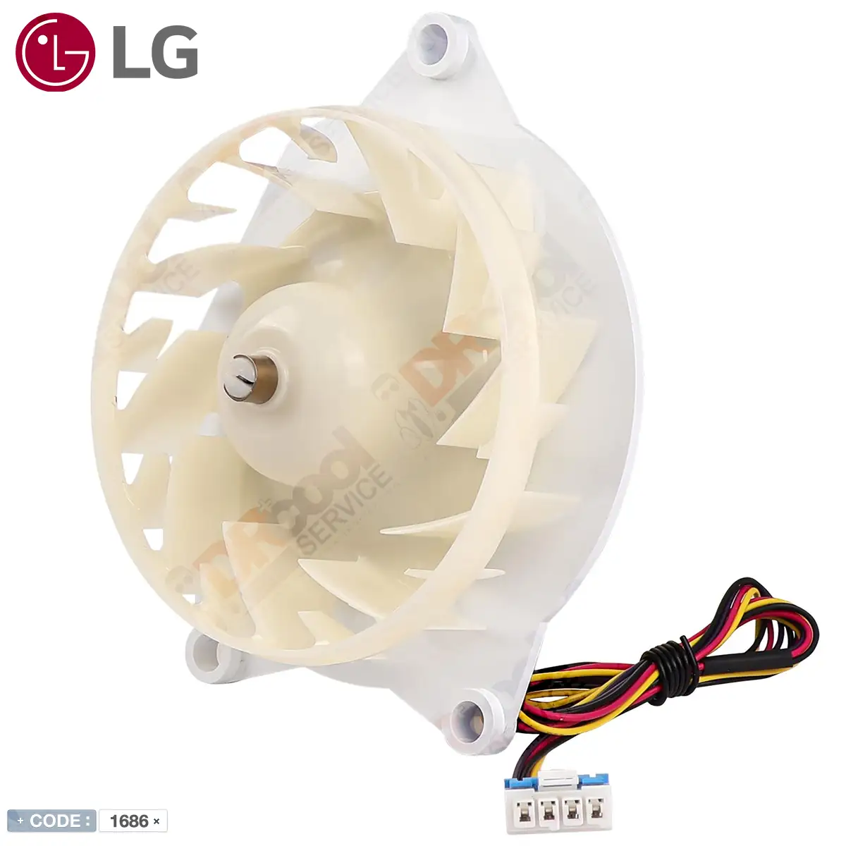 موتور فن یخچال الجی مدل LG EAU64824806 — تصویر ۲