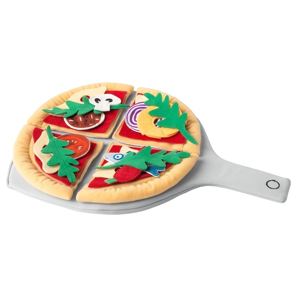 ست اسباب بازی 24 تکه پیتزا ایکیا DUKTIG، چند رنگ