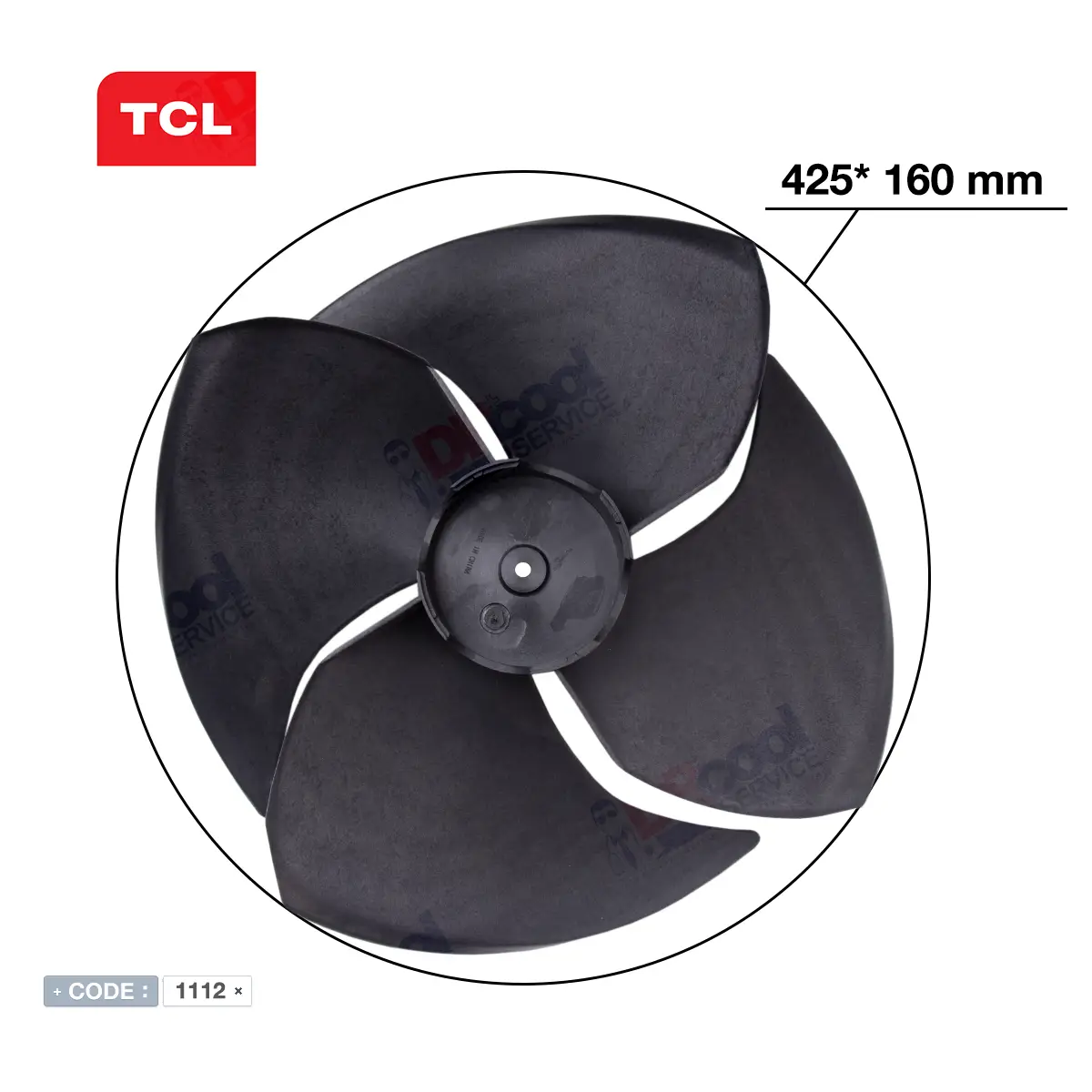 پروانه فن کولر 19 هزار TCL تی سی ال