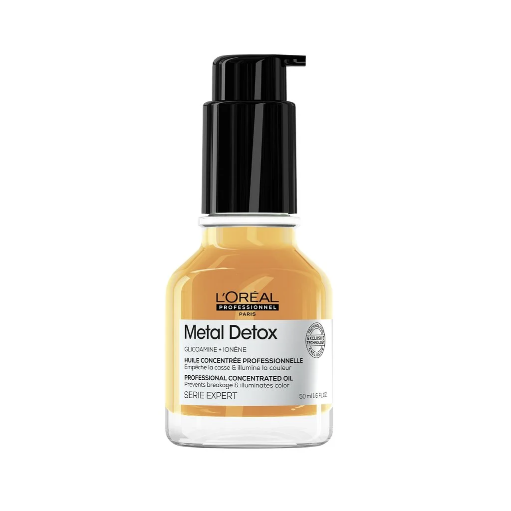 روغن تقویت کننده و محافظ مو لورآل پروفشنال سری Expert مدل Metal Detox حجم 50 میل