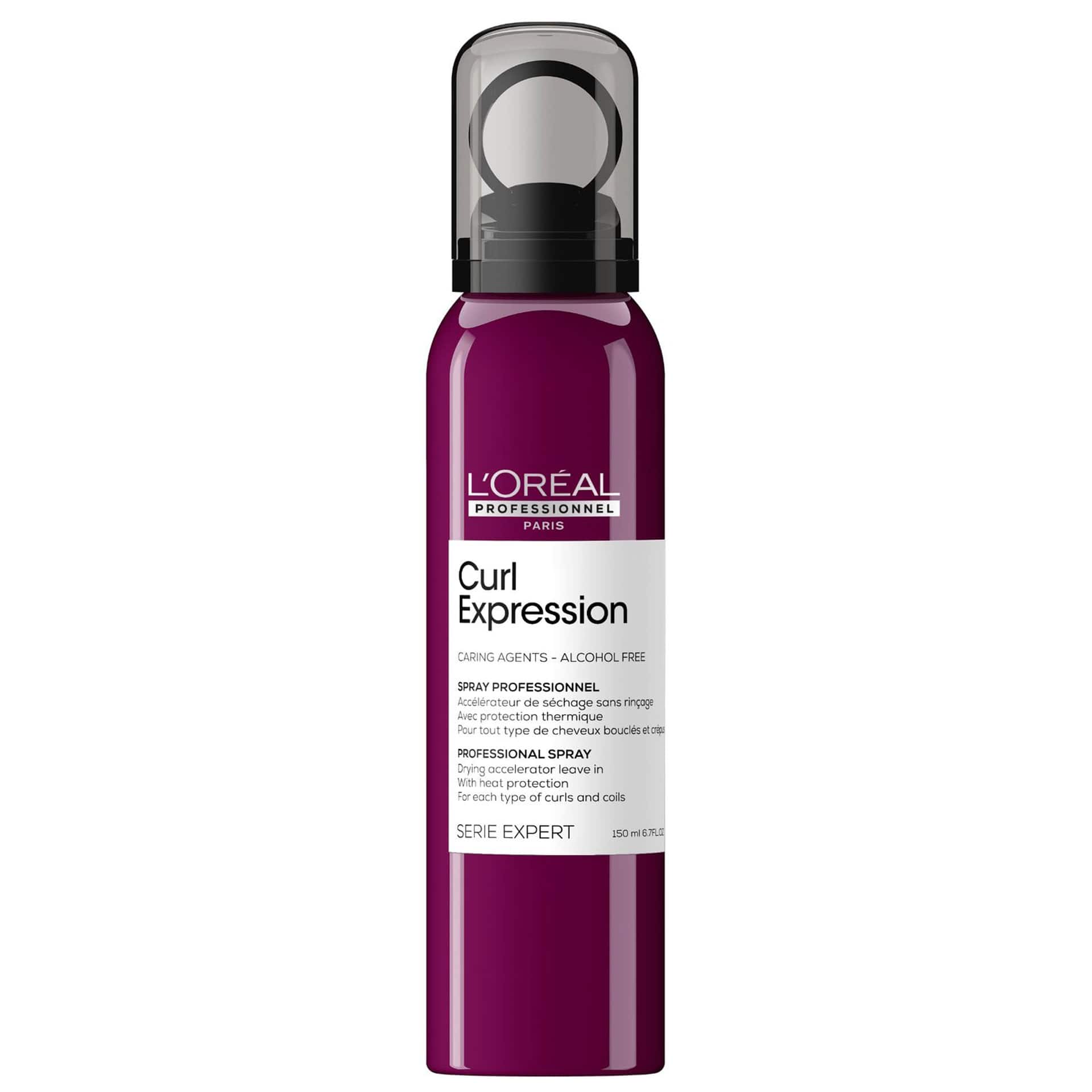 اسپری چندمنظوره موهای فر لورآل پروفشنال سری Expert مدل Curl Expression حجم 150 میل