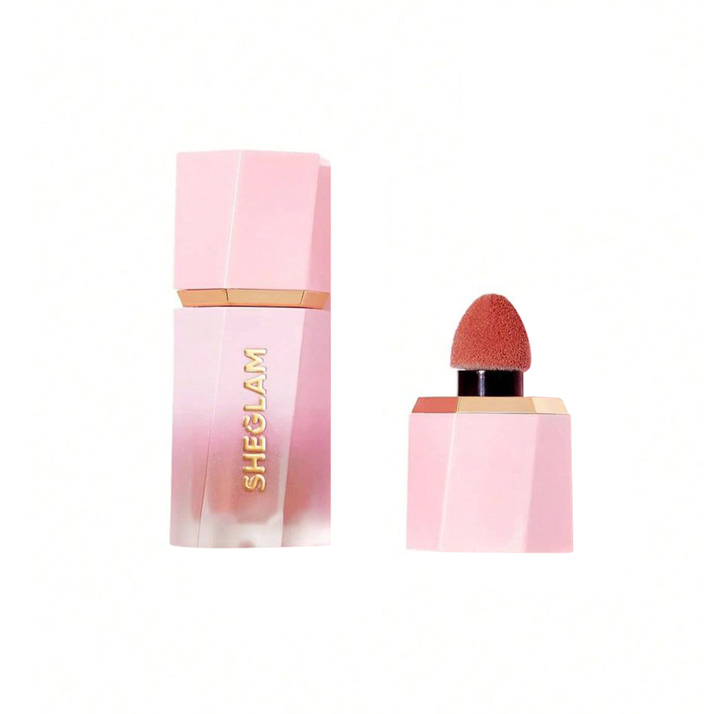 رژگونه مایع براق شیگلم مدل Color Bloom رنگ Devoted