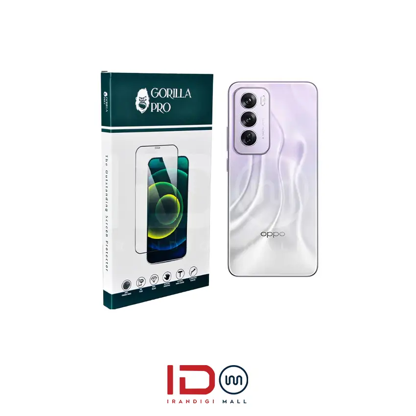گلس و محافظ هیدروژلی (مات) نمایشگر گوشی اوپو مدل OPPO RENO 12 PRO — تصویر ۴