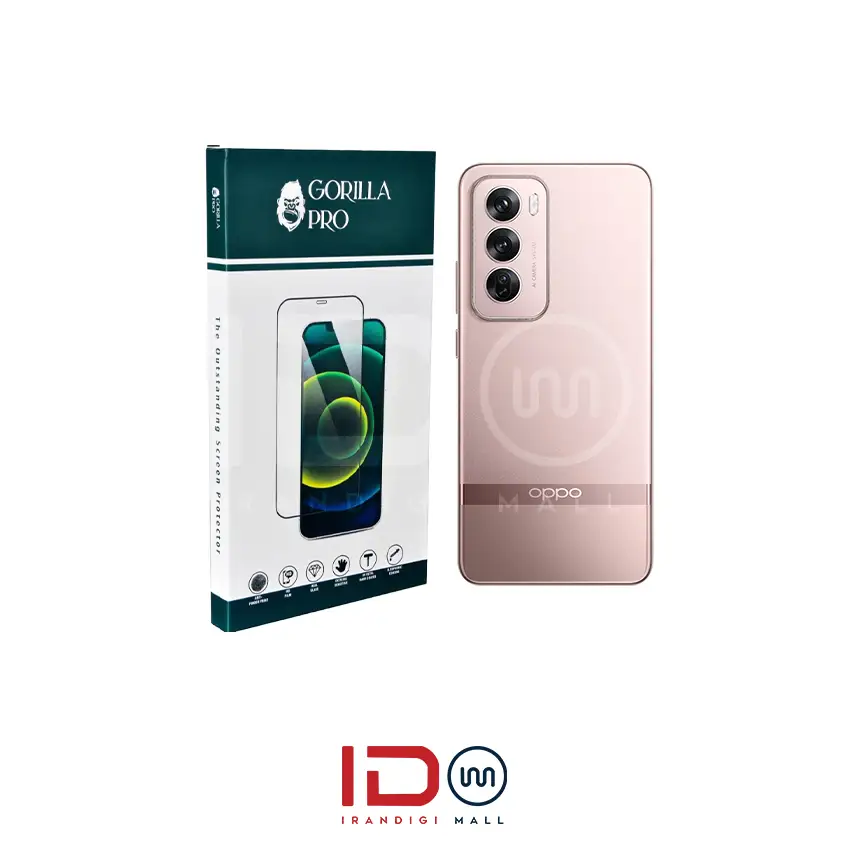 گلس و محافظ هیدروژلی (مات) نمایشگر گوشی اوپو مدل OPPO RENO 12 PRO — تصویر ۳