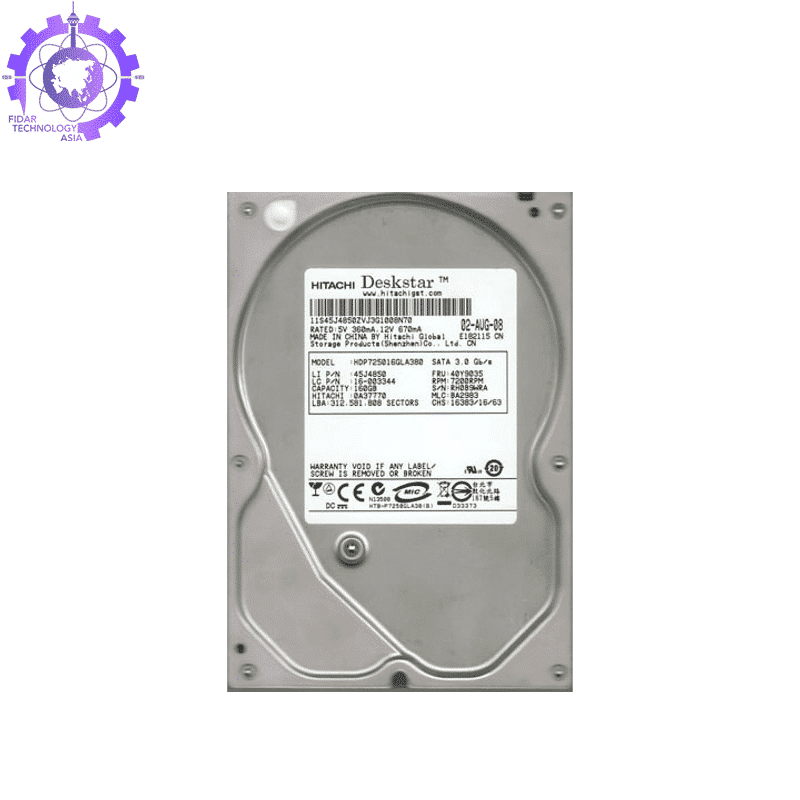 هارد لپ تاپی هیتاچی 320 گیگابایت مدل مدل Z5K320 — تصویر ۲