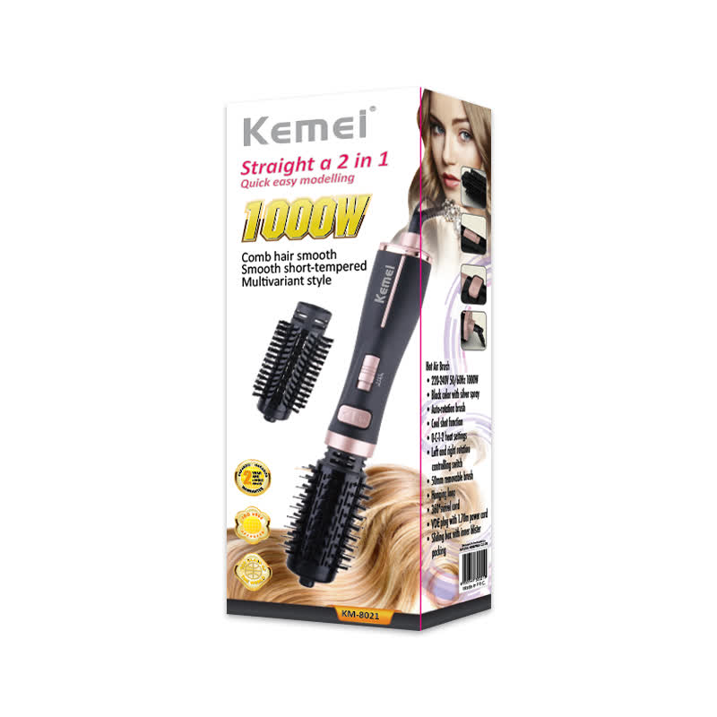 سشوار برس دار چرخشی کیمی مدل KM-8021 — تصویر ۳