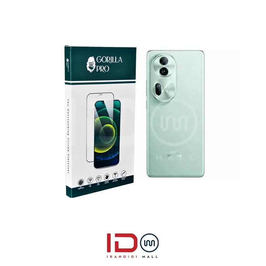 گلس و محافظ هیدروژلی (شفاف) بدنه گوشی اوپو مدل OPPO RENO 11 PRO — تصویر ۲