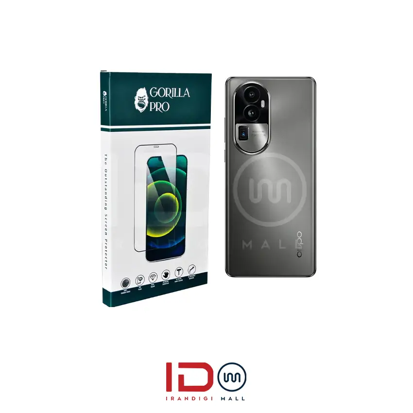 گلس و محافظ هیدروژلی (شفاف) بدنه گوشی اوپو مدل OPPO RENO 10 — تصویر ۲
