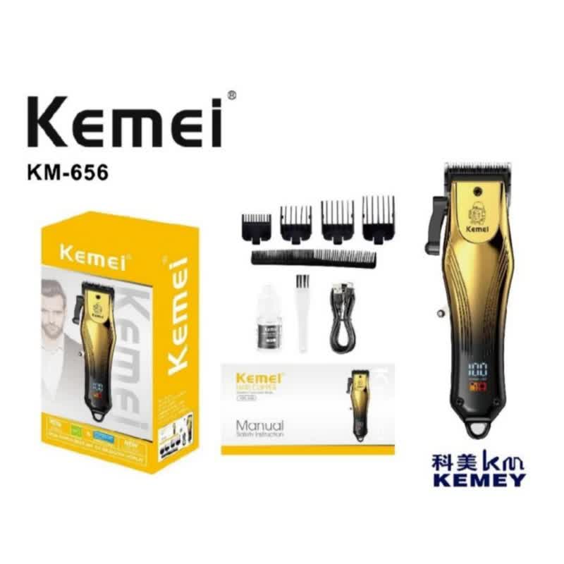 ماشین اصلاح موی سر و صورت شارژی کیمی مدل KM-656 — تصویر ۷