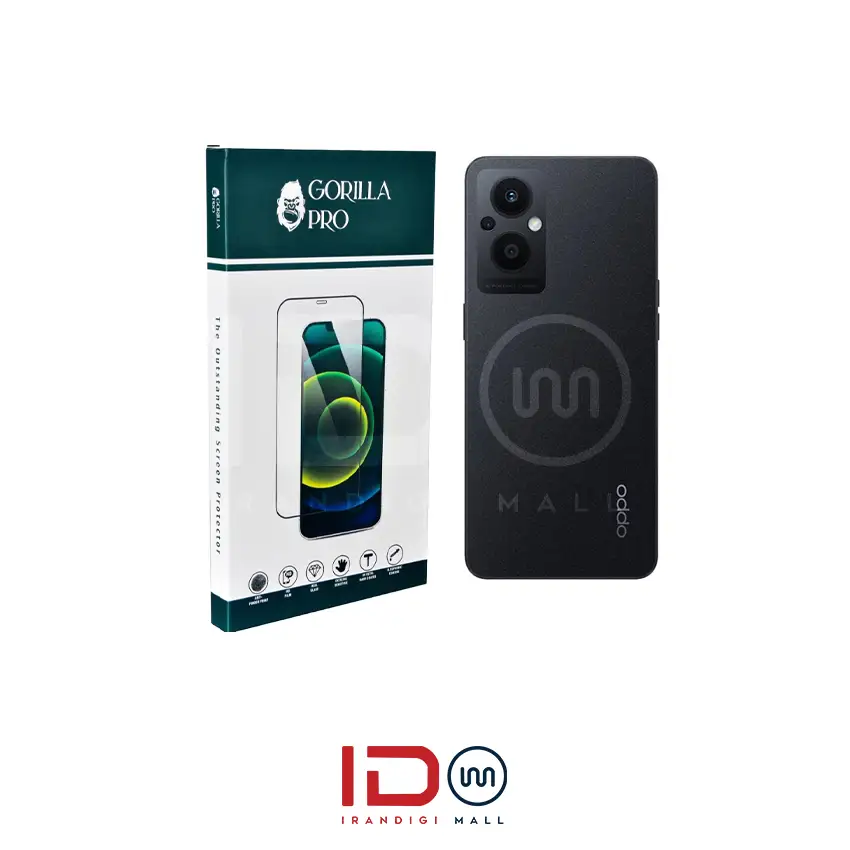 گلس و محافظ هیدروژلی (مات) بدنه گوشی اوپو مدل OPPO RENO 7 LITE — تصویر ۴