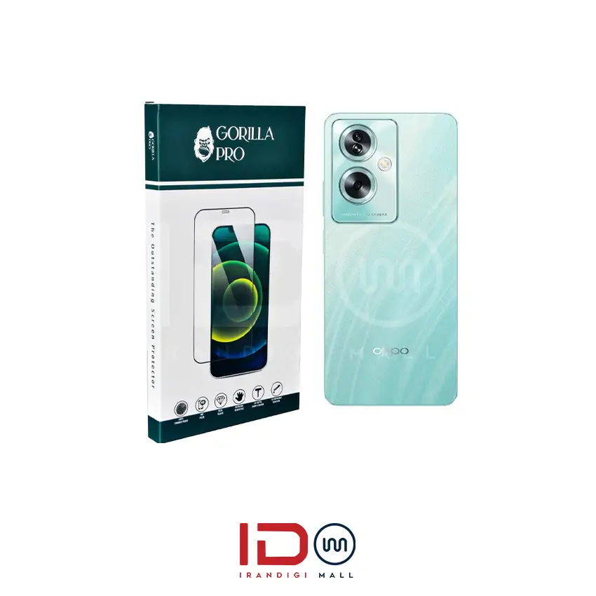 گلس و محافظ هیدروژلی (مات) بدنه گوشی اوپو مدل OPPO A2 — تصویر ۳