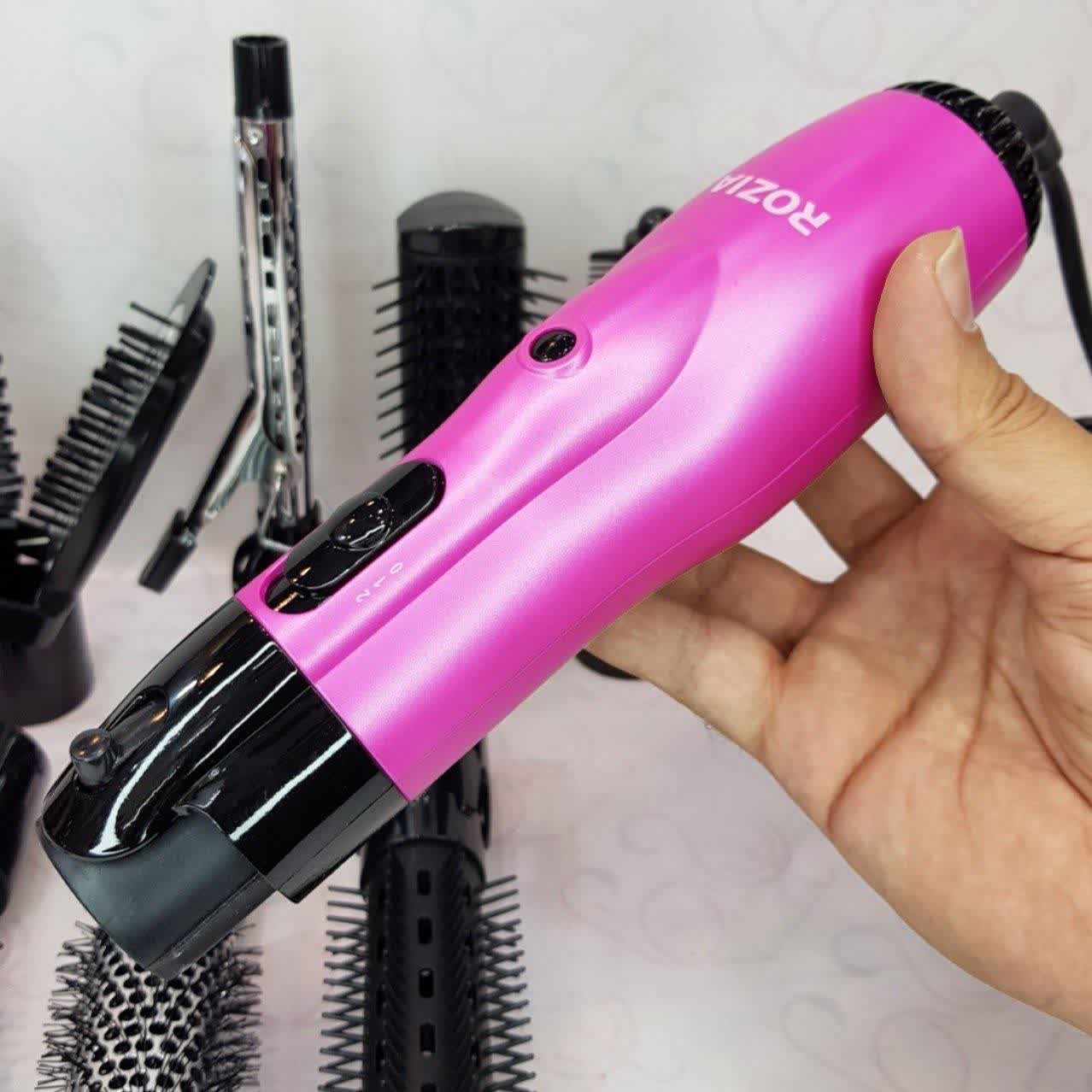 سشوار برس دار حالت دهنده روزیا مدل HC8111 — تصویر ۴
