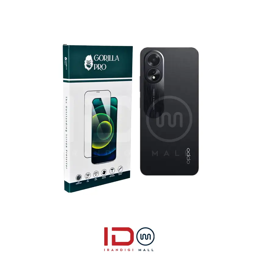 گلس و محافظ هیدروژلی (شفاف) بدنه گوشی اوپو مدل OPPO A18 — تصویر ۳