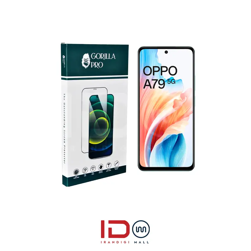 گلس و محافظ هیدروژلی (مات) بدنه گوشی اوپو مدل OPPO A79 — تصویر ۴