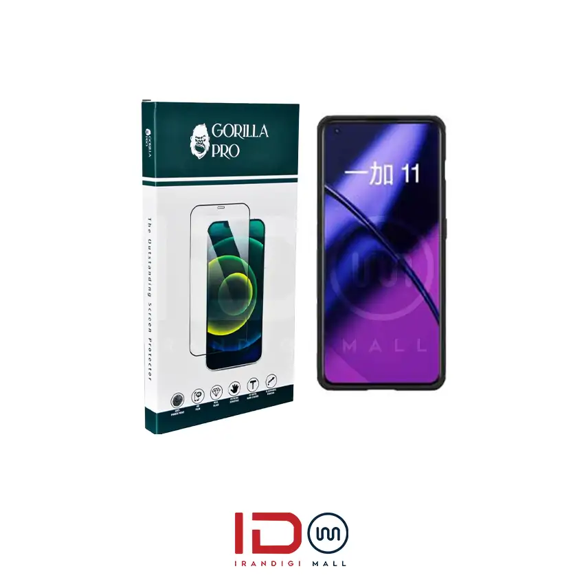 گلس و محافظ هیدروژلی (پرایوسی) نمایشگر گوشی وان پلاس مدل OnePlus 11 — تصویر ۲