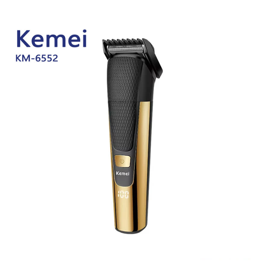ماشین اصلاح موی سر و صورت کیمی مدل KM-6552 — تصویر ۷
