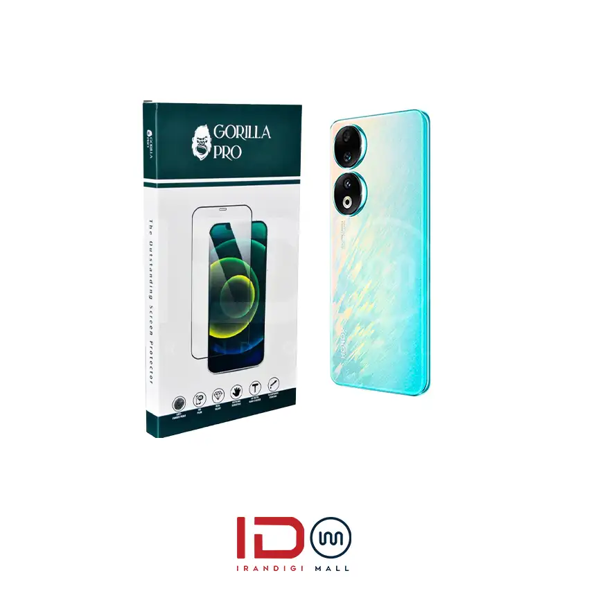 گلس و محافظ هیدروژلی (شفاف) بدنه گوشی آنر مدل HONOR 90