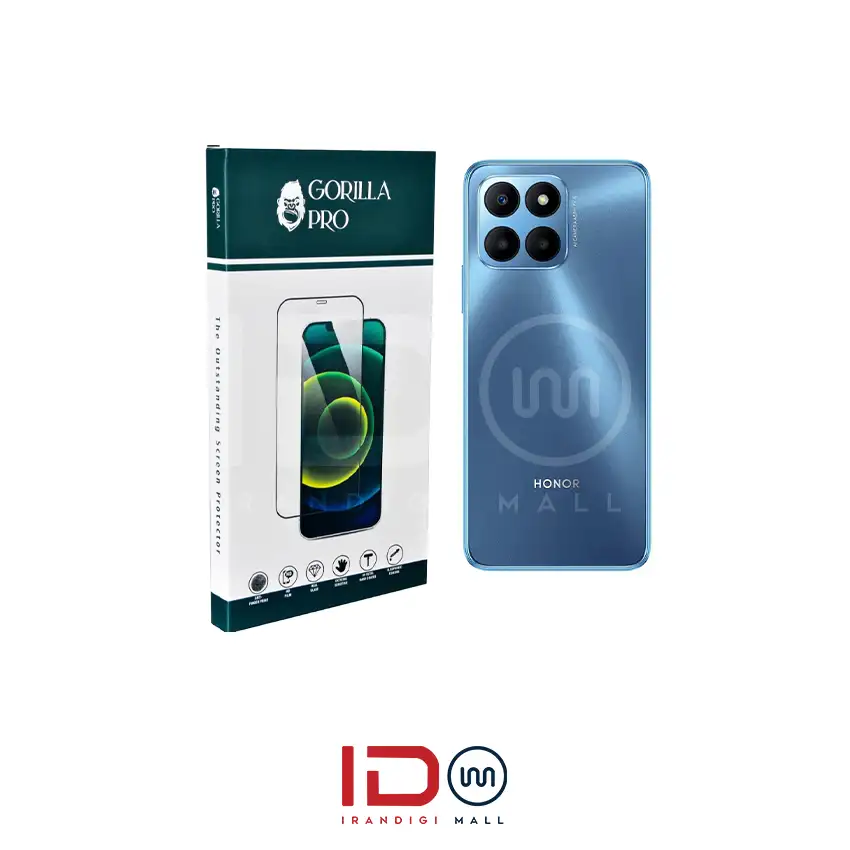 گلس و محافظ هیدروژلی (شفاف) بدنه گوشی آنر مدل HONOR X6