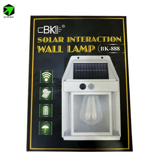 چراغ خورشیدی سنسور‌ دار مدل BK-888 — تصویر ۶