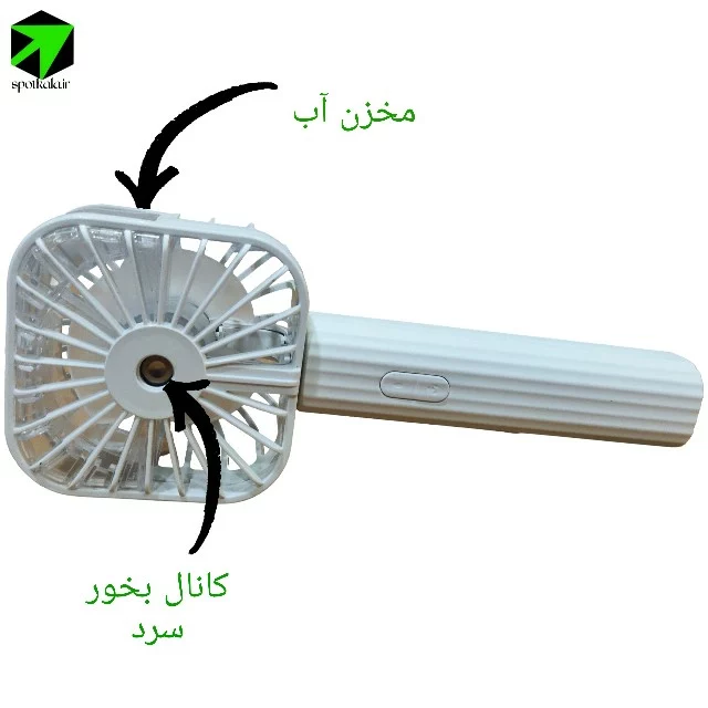 مینی پنکه مه پاش شارژی 3 حالته — تصویر ۷