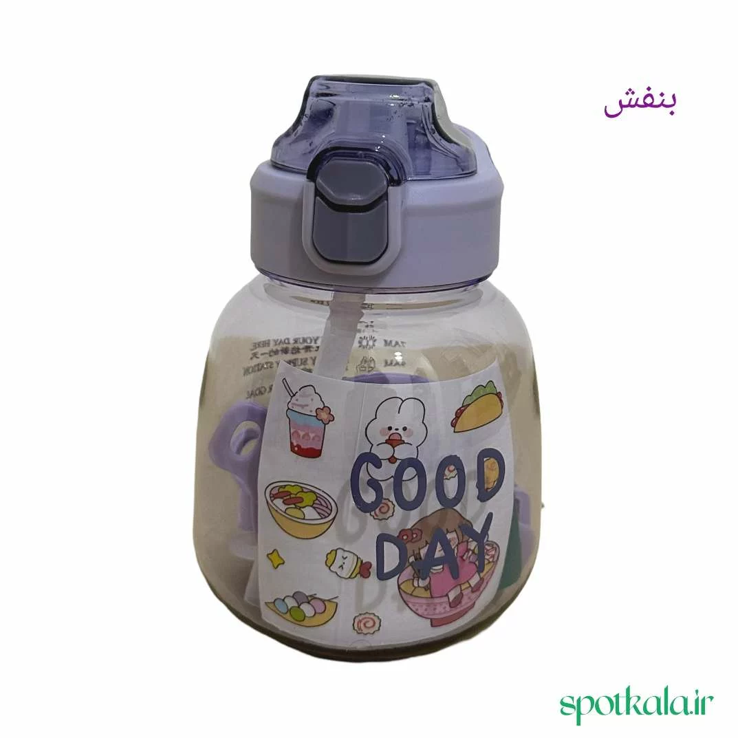 بطری آب کودک برچسب دار 750ml مدل (ZY-1959) — تصویر ۵