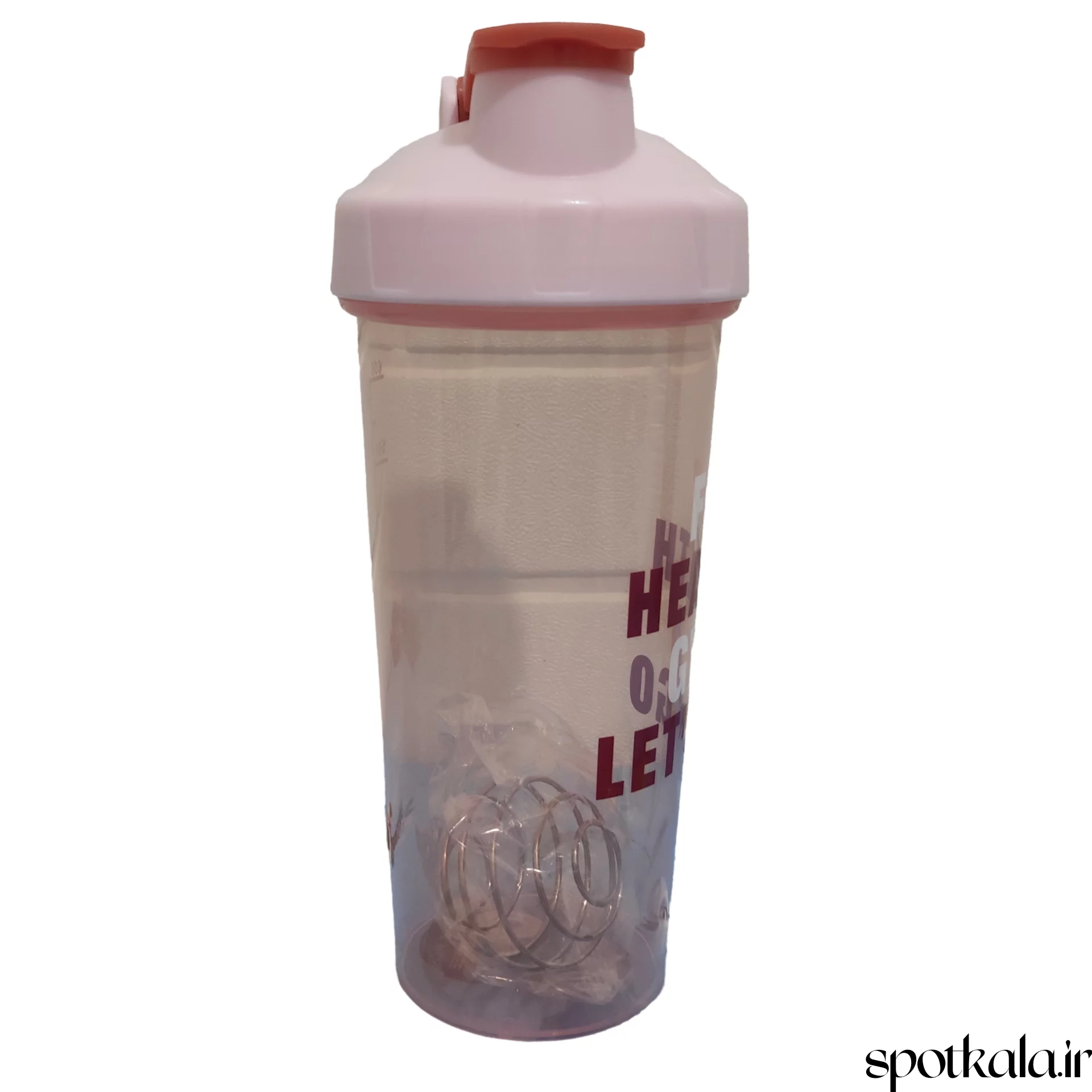 شیکر بدنسازی 600ml — تصویر ۴