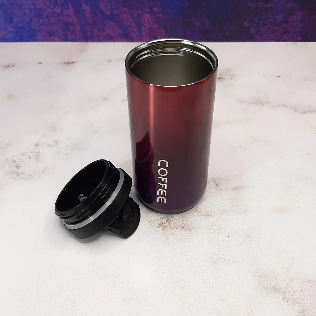 تراول ماگ 350 میلی کافی استوانه ای — تصویر ۳