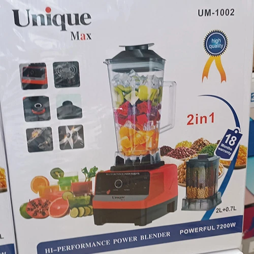 مخلوط کن دو کاره یونیک مدل UM1002 ظرفیت ۲ لیتر