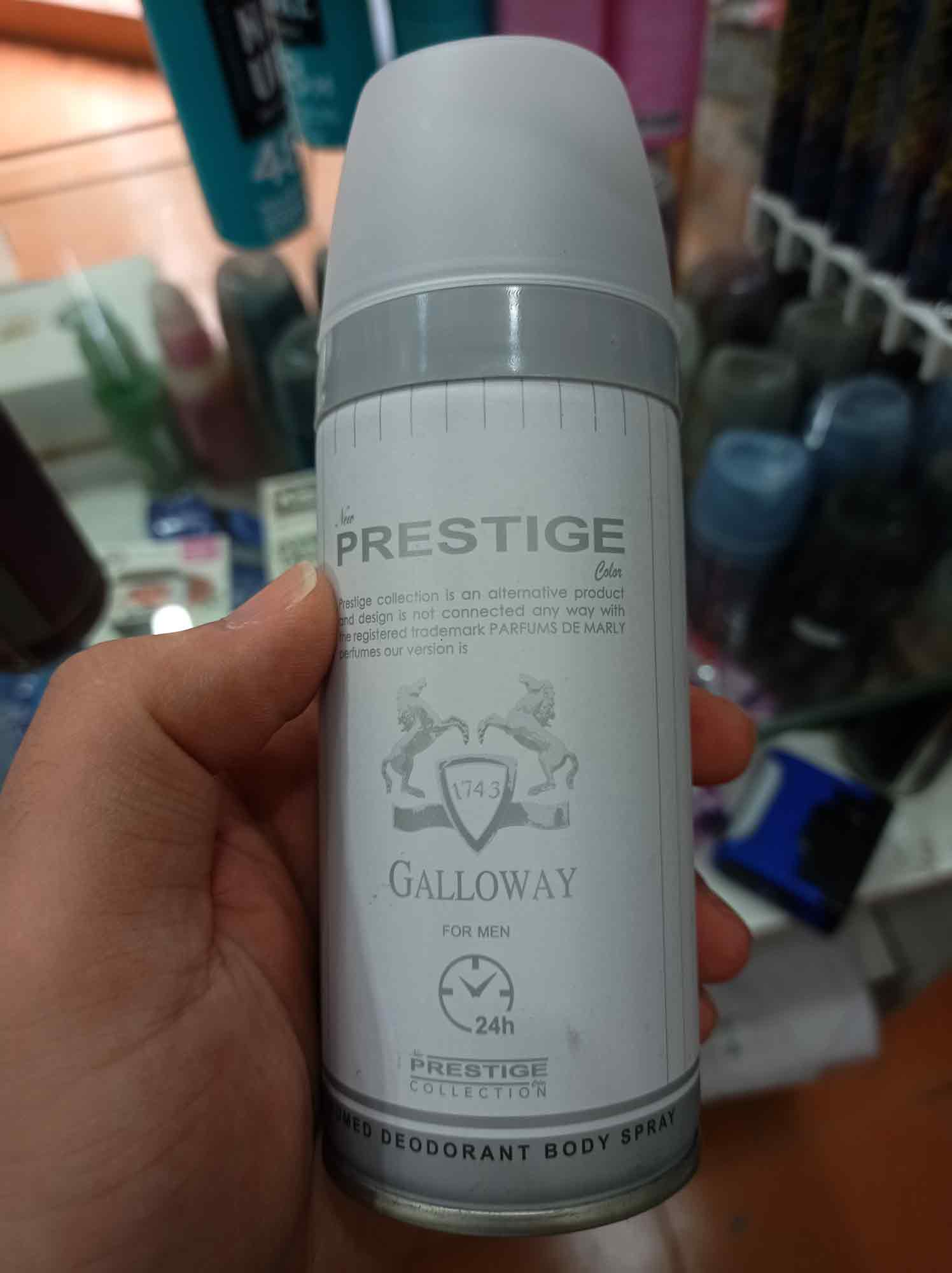 اسپری خوشبوکننده مردانه پرستیژ مدل Galloway حجم 150 میلی لیتر