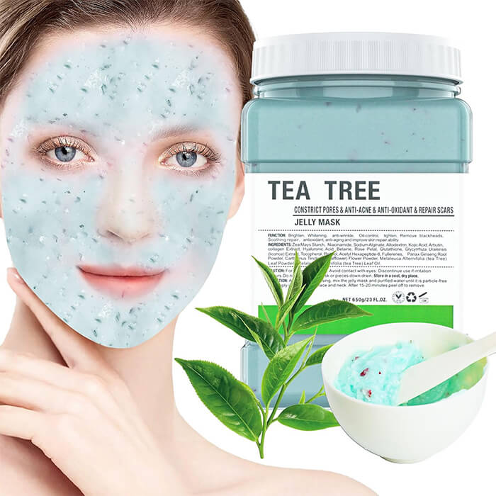 ماسک هیدروژلی چای سبز دکتر مینایر 650 گرمی