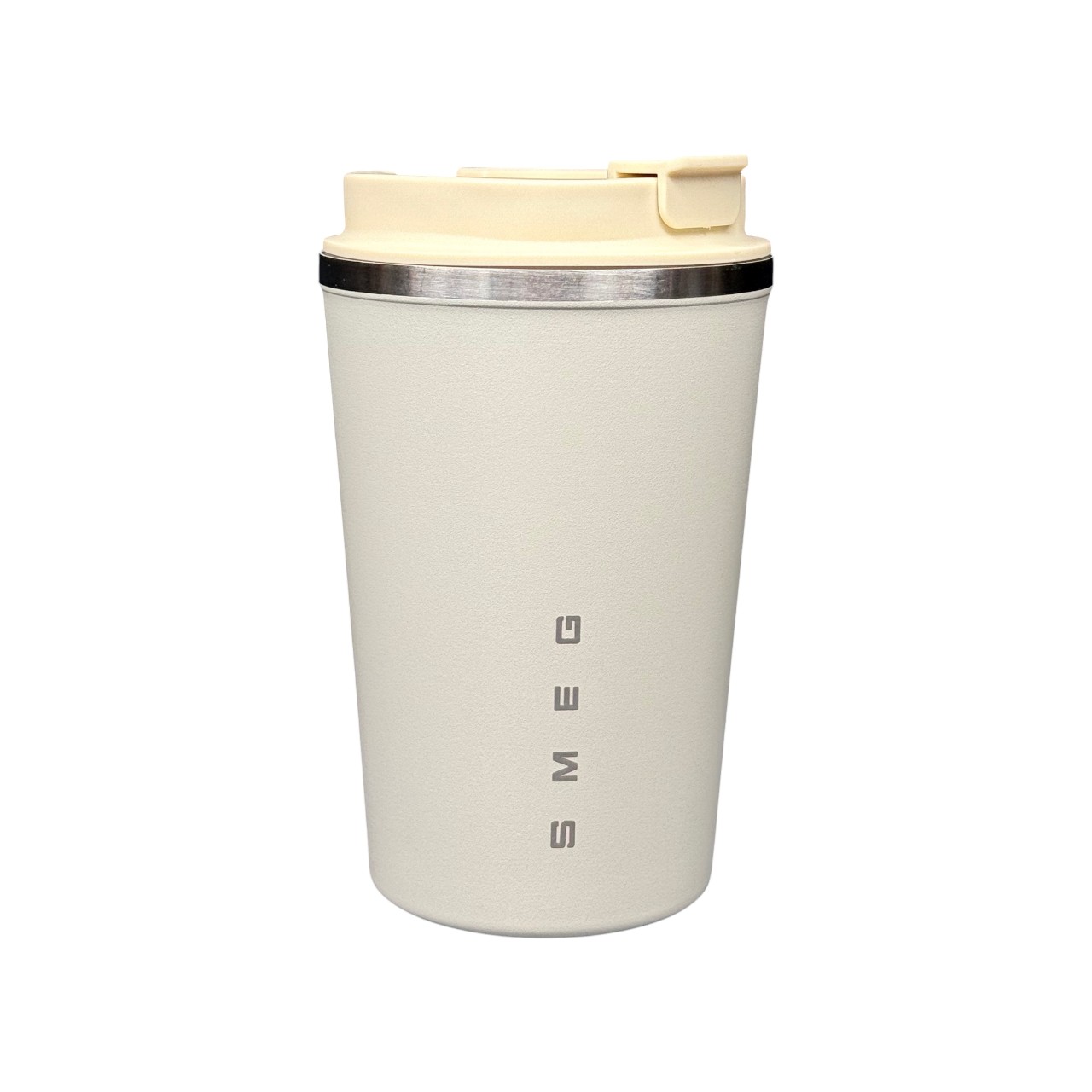 تراول ماگ اسمگ کرم مات 350 سی سی SMEG