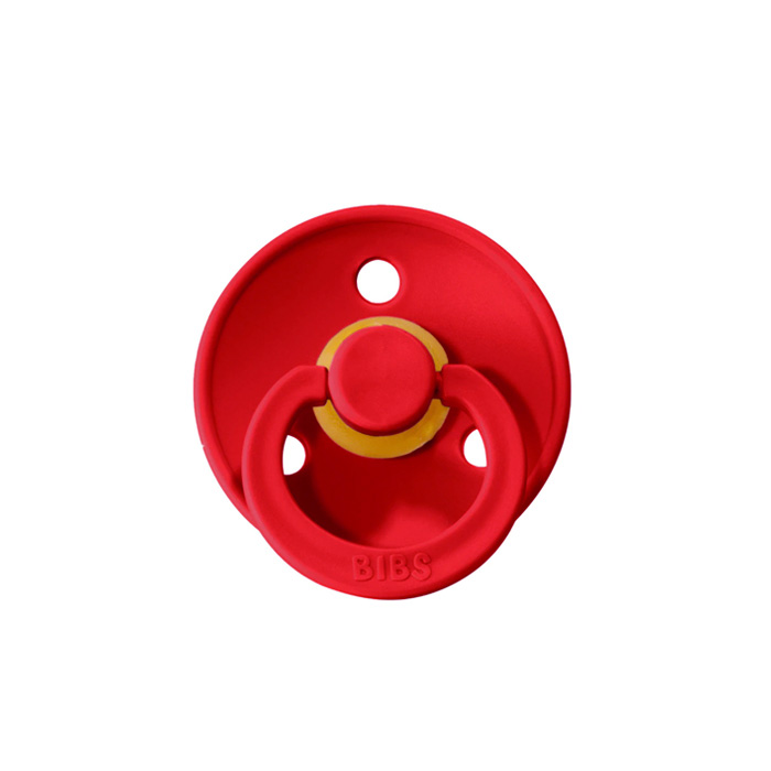 پستانک BIBS سایز 6تا18 ماه رنگ Candy Apple (بسته بندی اورجینال یک عددی)