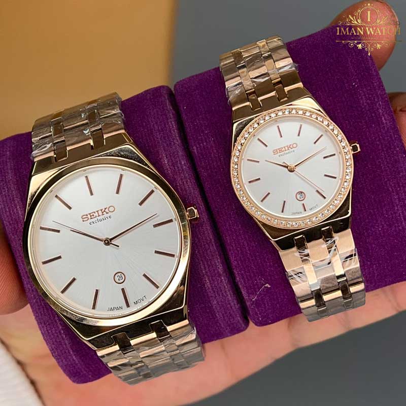 ساعت مچی سیکو ست مردانه زنانه Seiko1453G — تصویر ۲