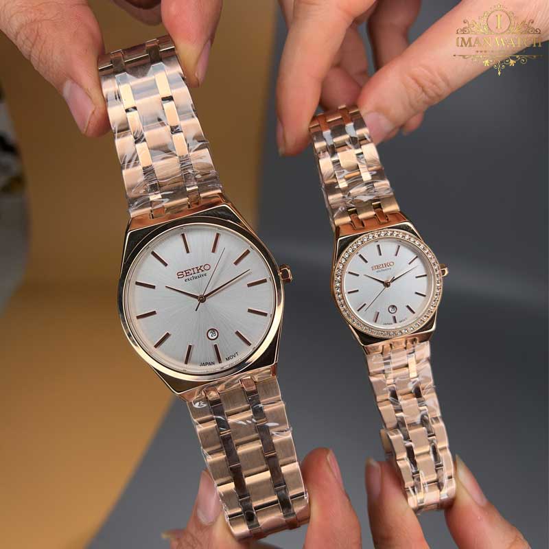 ساعت مچی سیکو ست مردانه زنانه Seiko1453G — تصویر ۴