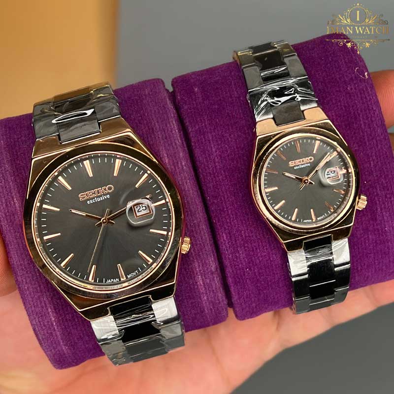 ساعت مچی سیکو ست مردانه زنانه Seiko1450G — تصویر ۲