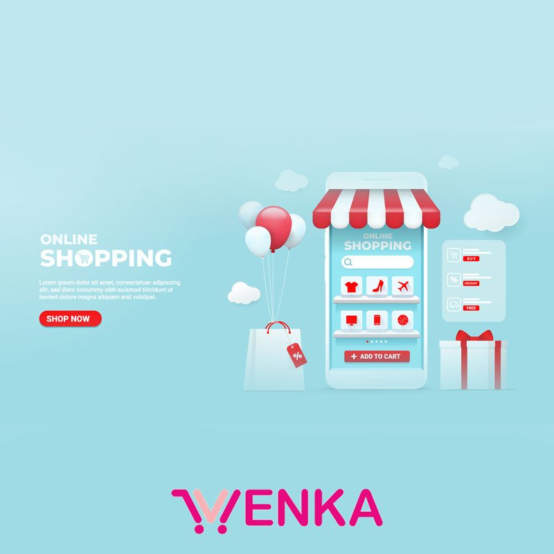 وکتور با موضوع فروشگاه اینترنتی-اپلیکیشن موبایل-پوشاک کد46 — تصویر ۲