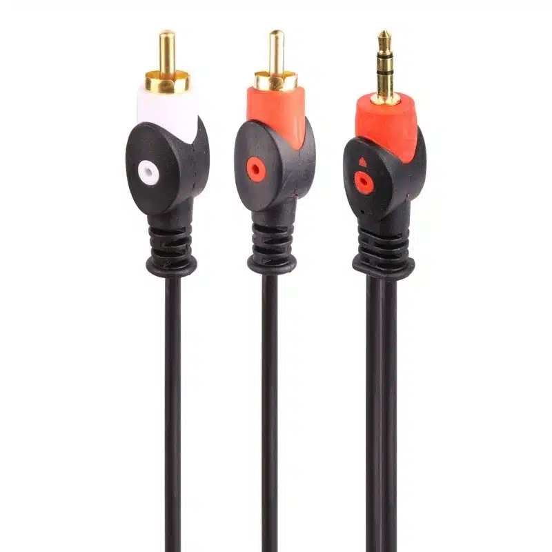 کابل صدا 1 به 2 دیتالایف مدل DataLife 3.5/2RCA Cable با طول 1.5 متر
