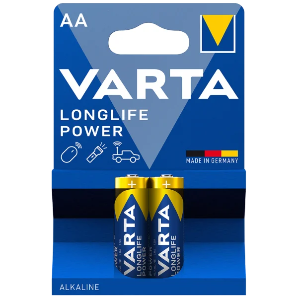باتری نیم قلمی آلکالاین وارتا Longlife Power
