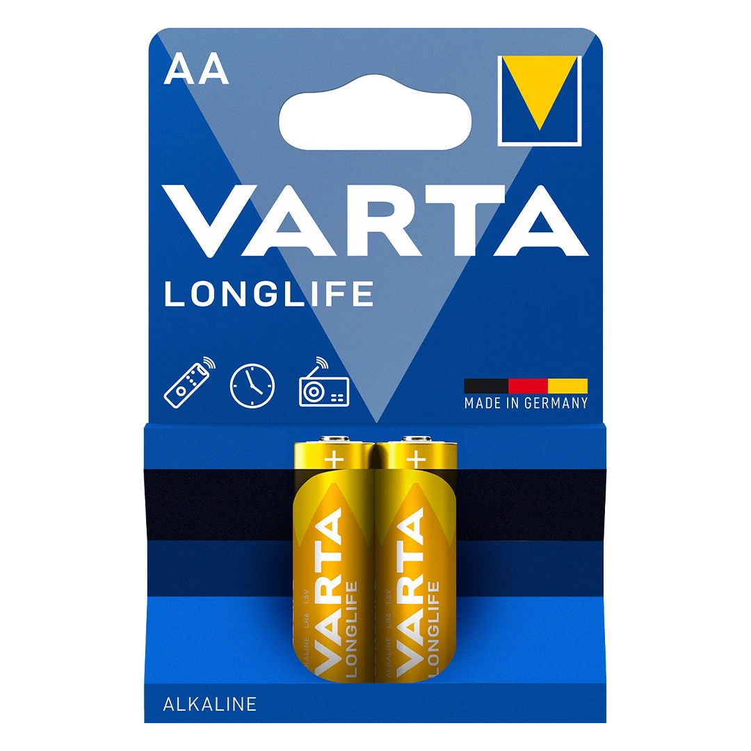 باتری قلمی آلکالاین وارتا VARTA Longlife