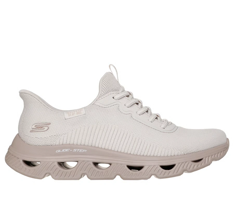کفش زنانه اسکچرز Skechers Slip-Ins: BOBS Sport Arc Waves 117629/NAT