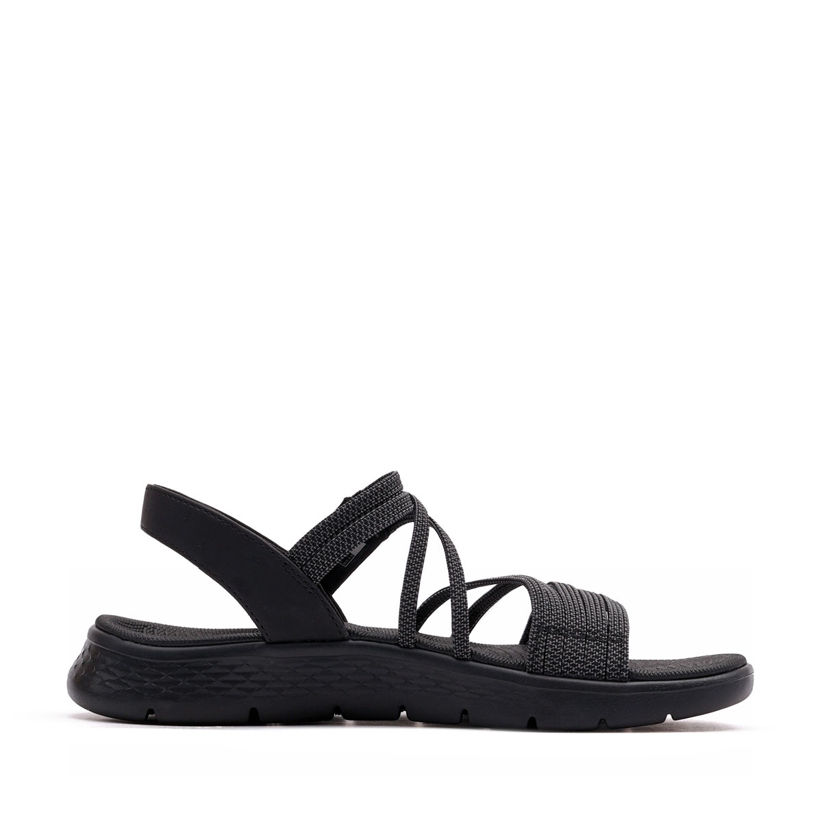 صندل زنانه اسکچرز Skechers Go Walk Flex 141473/BKGY